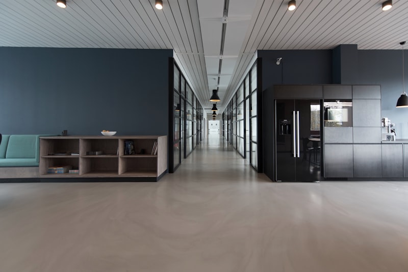 Architectural interior shot
